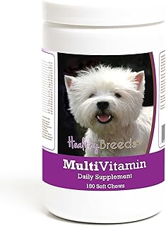 Healthy Breeds West Highland White Terrier Multivitamin Soft Chew for Dogs 180 Count